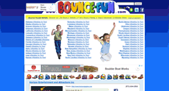 Desktop Screenshot of bounce-fun.com